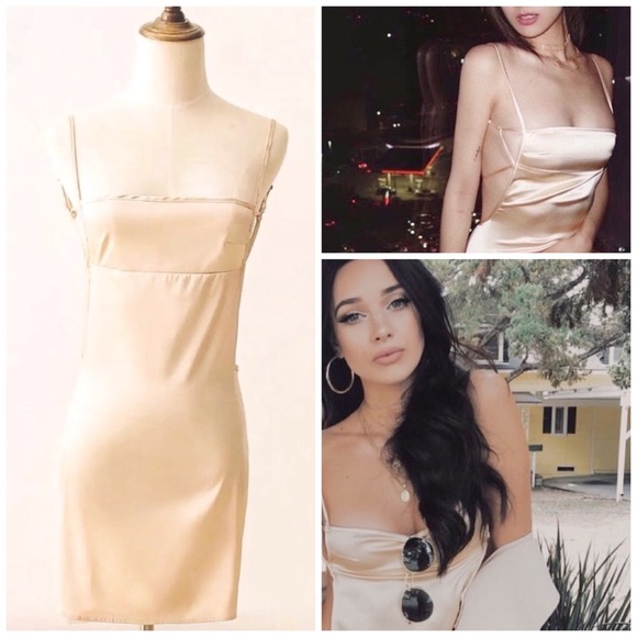 ❥RESERVED FOR❥ MICHELLE!!:) -- glossy nude slip - Picture 3 of 6